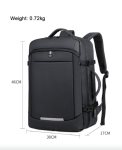 laptop travel backpack bag with usb charging port