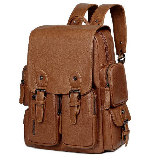 leisure trend schoolbag backpack men's backpack