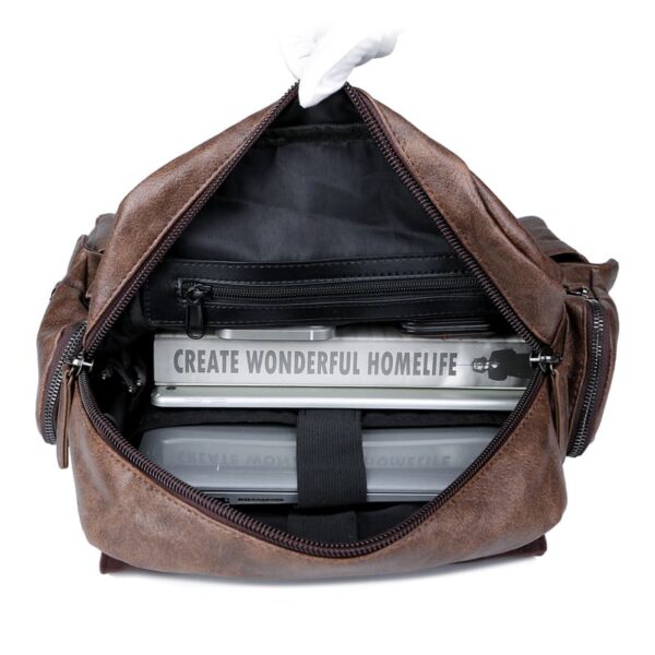 leisure trend schoolbag backpack men's backpack