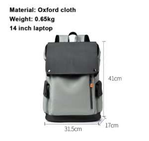 durable business backpack with usb charging port