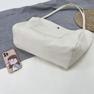 blank canvas tote bag