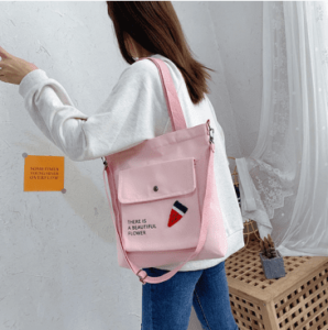 canvas shopping bag