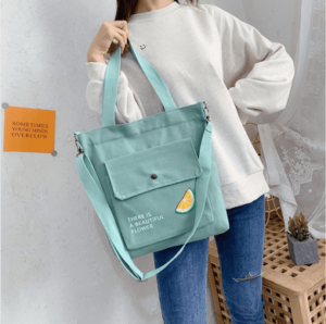 canvas shopping bag