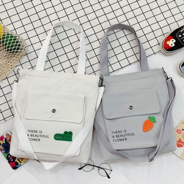 canvas shopping bag