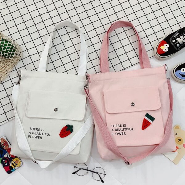 canvas shopping bag