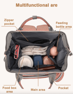 diaper bag backpack fashionable (14)