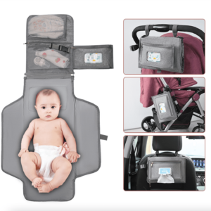 foldable baby portable diaper bag changing mat 