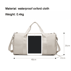 waterproof luggage overnight gym weekender bag 